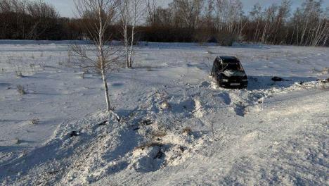На трассе до Русской Поляны машина совершила смертельный полёт в кювет