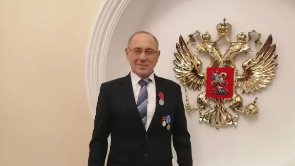 Новосибирский работник НЗХК получил медаль ордена «За заслуги перед Отечеством»