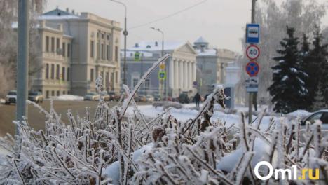 В Омскую область идут экстремальные морозы до –40