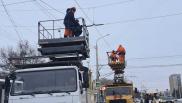 В Омске на «Водниках» оборвался контактный провод троллейбусной сети