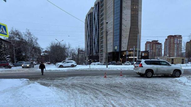 В Омске сбили девочку на пешеходном переходе