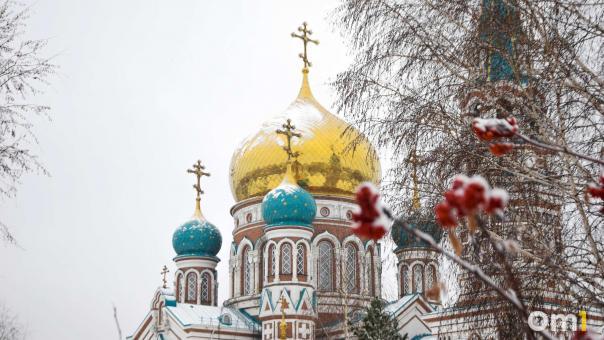 В Омске снова появился ледяной вертеп