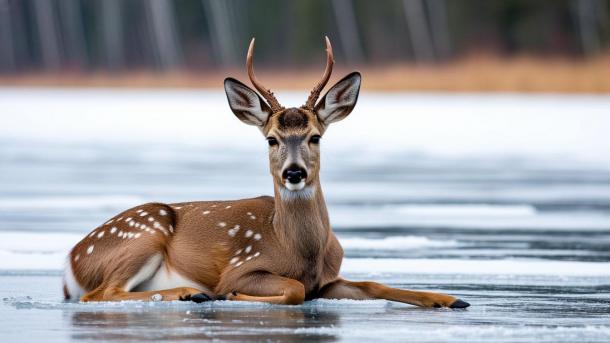 Фельдшера из Новосибирской области наградили за спасение сотен косуль из ледового плена