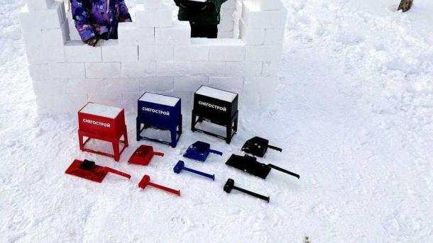 На «Зелёном острове» построят большую снежную крепость