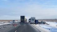 ДТП на трассе «Иртыш»: погибли водитель и пассажир Lada после столкновения под Новосибирском
