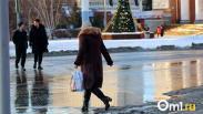 Температура уходит в плюс: омичей предупредили о дожде и мокром снеге перед Новым годом