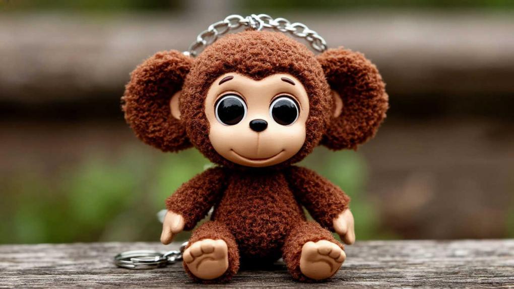 Новосибирский школьник сшил брелок-Чебурашку для морского пехотинца на Донецком направлении