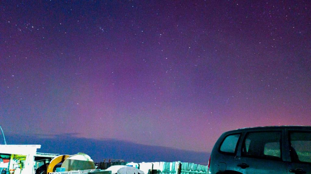 В Омской области впервые в этом году зафиксировали полярное сияние