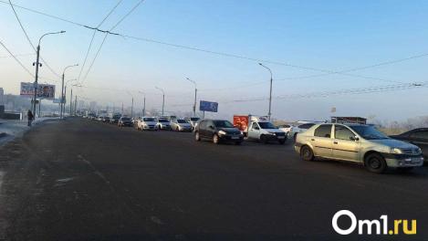 Первые итоги: скорость на мосту у Телецентра в Омске достигла максимума