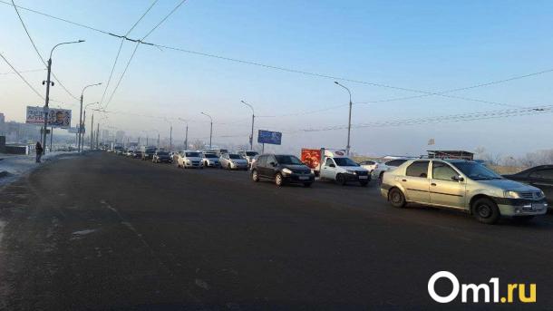 Первые итоги: скорость на мосту у Телецентра в Омске достигла максимума