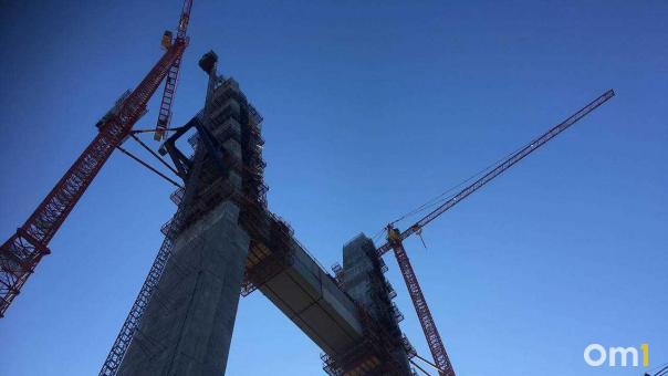 Новый новосибирский мост показали с высоты спустя месяц после открытия