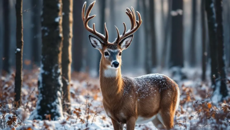 Необычная рыбалка: новосибирец спас замерзающую косулю