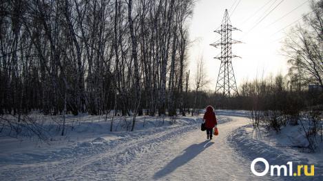 Мороз и солнце: как выглядят застывшие омские улицы в холода