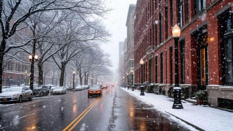 Крещенские морозы в Москве: –25°C и солнце