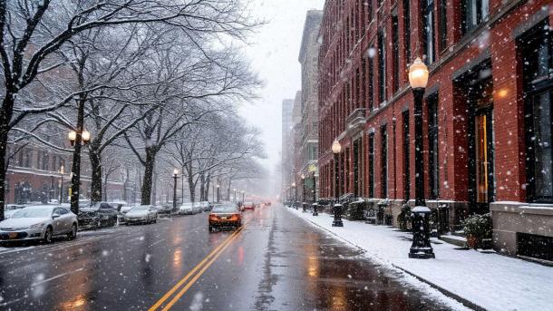 Крещенские морозы в Москве: –25°C и солнце