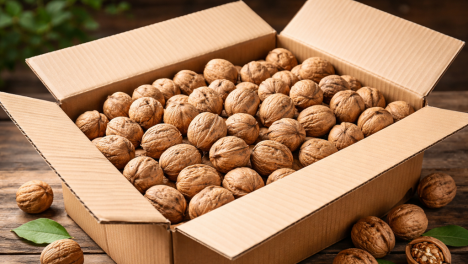 В Омскую область не пустили микроавтобус со 160 килограммами орехов из Киргизии