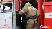 В Омске пожарные спасли девять жильцов из горящего дома в Кузьминках