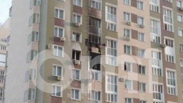 На пожаре в «Кузьминках» пострадали четыре человека