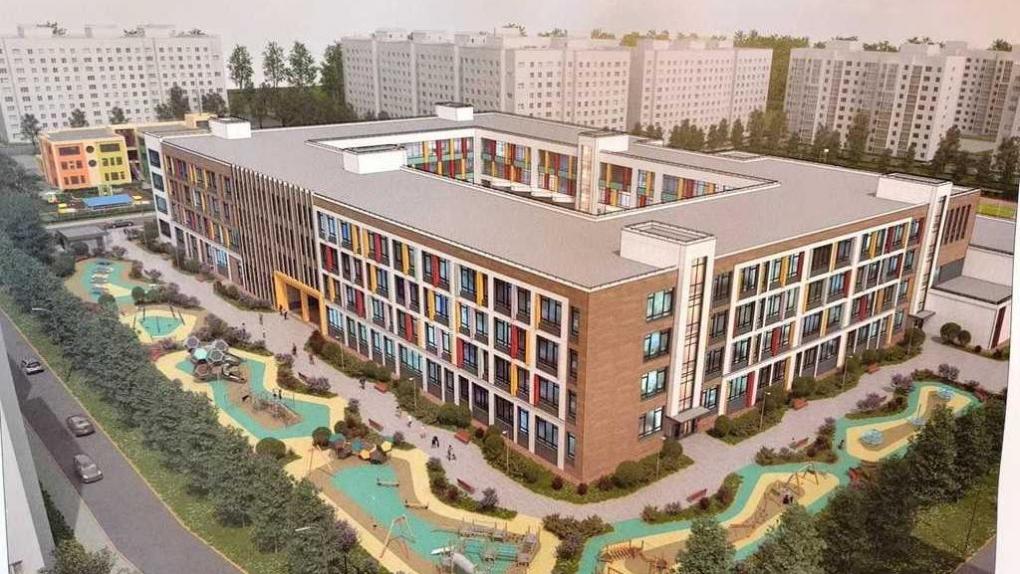 Более 2 000 мест: в Омске начали строить крупнейшую школу региона