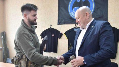 Сергей Шелест посетил центр военной подготовки, которым руководит участник СВО