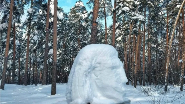 В подмосковном парке обнаружили голову классика
