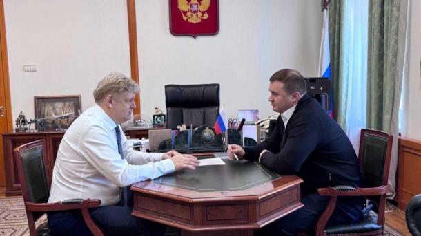 Виталий Хоценко и Анатолий Серышев обсудили планы развития Омской области