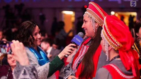 Омичи приняли участие в открытии Года единства народов России