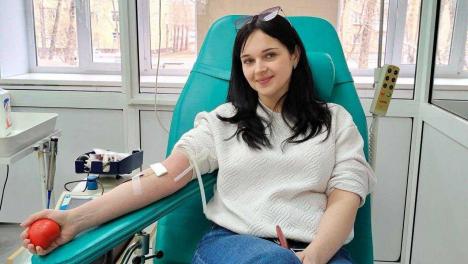 В Омской области за год собрали более 21 тысячи литров донорской крови