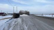 Под Новосибирском неизвестный водитель опрокинул «Газель» и скрылся