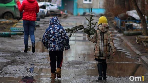 В Омской области пройдёт первый зимний дождь