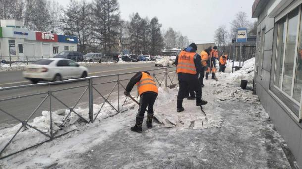 В Новосибирске за сутки вывезли более 21 тысячи кубометров снега