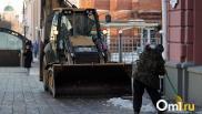 В Омске с начала зимы вывезли более 350 тысяч кубометров снега