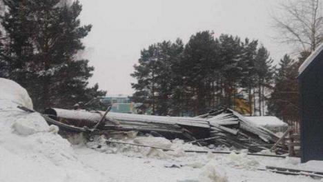 В Омской области возбуждено уголовное дело по факту обрушения водонапорной башни