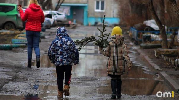 В Омской области резко потеплеет до +2 градусов