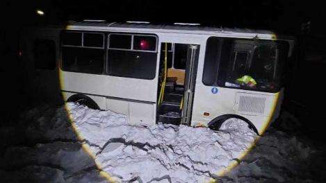 Две женщины пострадали в аварии с автобусом под Калачинском