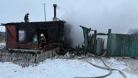 Пожар в Называевском районе унес жизнь мужчины
