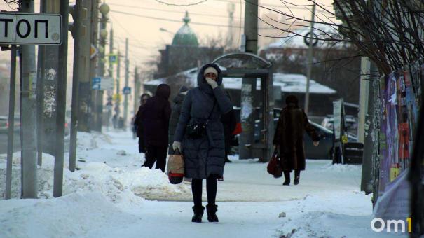 Потепления не предвидится: в Омской области температура опустится до −42 градусов