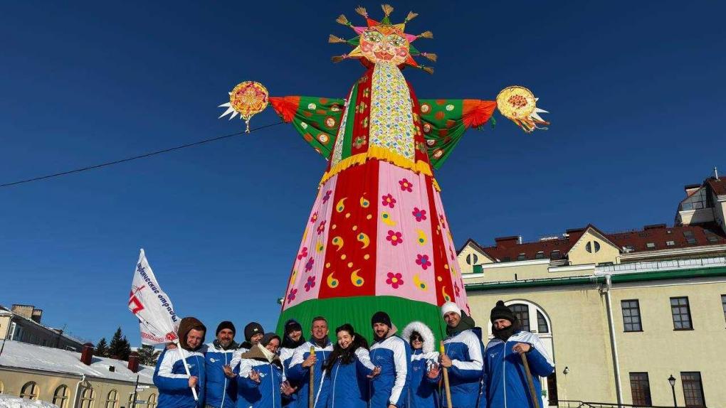 Более 20 руководителей региональных отделений РСО провели Всероссийскую патриотическую акцию Снежный десант РСО в Омске