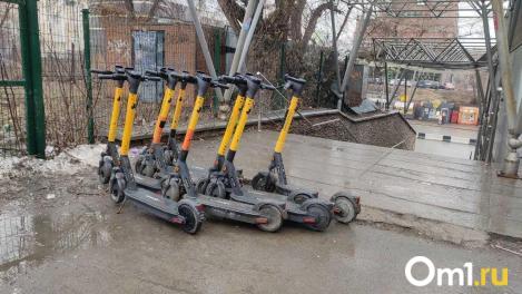 В Омске брошенные электросамокаты будут эвакуировать за счёт сервисов кикшеринга