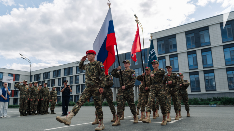 В Омске стартовал третий сезон Всероссийской военно-патриотической игры «Зарница 2.0»