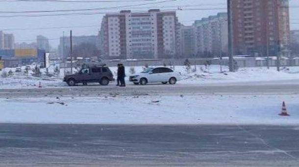 В Омске водитель «Лады» спровоцировал массовое ДТП на Лукашевича