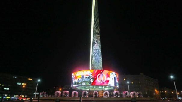 Стела «Город трудовой доблести» погаснет 4 марта в 11:00 в Новосибирске