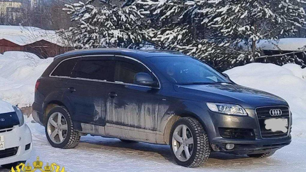 Уснул — лишился Audi: гость покатался на чужом внедорожнике по ночному Новосибирску и попал в аварию