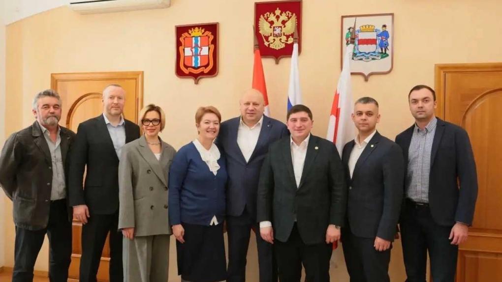 Мэр Шелест провёл продуктивную встречу с коллегами из Нижнекамска