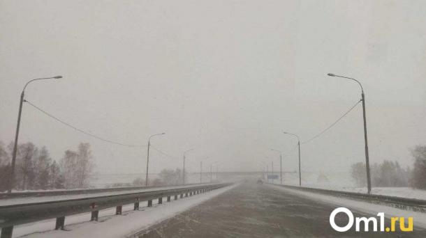 Омичам рассказали, как избежать аварий в снегопад