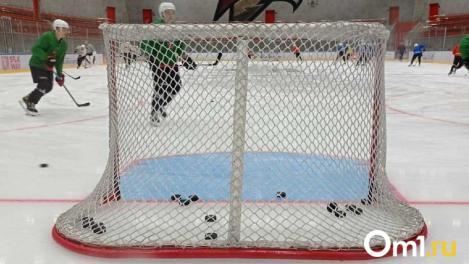 В Омске набирают детей в хоккейную команду для слабовидящих