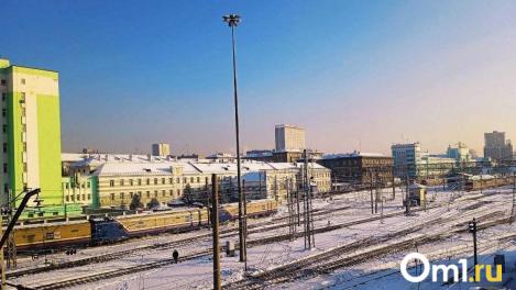 В Омске при маневровых работах сошёл с рельсов вагон