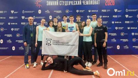 Студент ОмГТУ стал чемпионом России по лёгкой атлетике