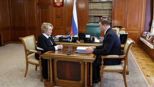 Губернатор Омской области Виталий Хоценко провёл ряд стратегических рабочих встреч в Москве
