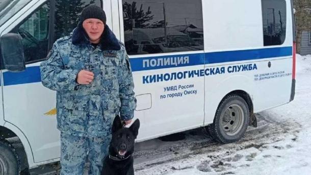 Немецкая овчарка привела омскую полицию к вору, устроившему застолье в общежитии